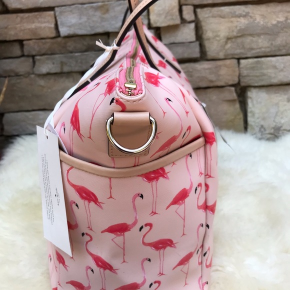 ❤️Kate Spade New York Shore Street Adaira Flamingo Baby Bag - Picture 6 of 17